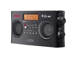 Sangean DPR-25 Portable Radio Electric / Battery DAB Black