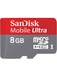 Sandisk SDSDQUA-008G microSDHC 8GB Class 10 UHS-I