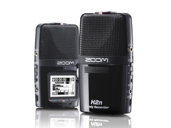 Zoom H2n Πολυκάναλος Ψηφιακός Φορητός Εγγραφέας Μπαταρίας για Εγγραφή σε Κάρτα Μνήμης με Διάρκεια Εγγραφής 20 Ώρες και Τροφοδοσία USB