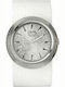 Marc Ecko Γυναικείο Ρολόι 52mm Μπαταρίας με Λευκό Καουτσούκ Λουράκι