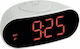 TFA Tabletop Digital Clock with Alarm 60.2505