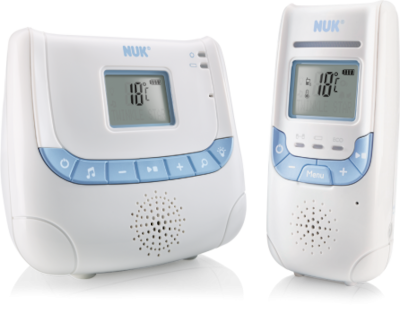 Nuk Baby Monitor Eco Control+ with Lullabies