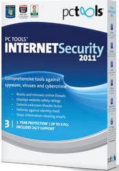 PC Tools Internet Security 2011 (3 Licences , 1 Year)