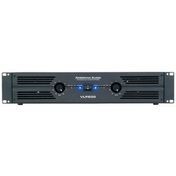 American Audio VLP-600 PA Power Amplifier 2 Channels 300W/4Ω 200W/8Ω with Cooling System Black