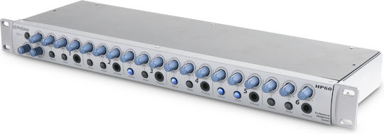 Presonus HP60 Analog Headphone Amplifier Rack 6 Channels with Jack 6.3mm