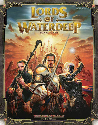 Wizards of the Coast Joc de Masă Lords of Waterdeep pentru 2-5 Jucători 12+ Ani WTC388510000