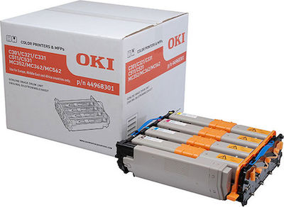 OKI 44968301 Multipack Drum Laser Printer Yellow/Cyan/Magenta/Black 4pcs