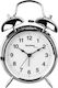 Technoline Geneva DGW Tabletop Clock with Indicators Metal with Alarm Clock Silver