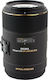 Sigma Full Frame Camera Lens 105mm F2.8 EX DG OS HSM Telephoto / Macro for Canon EF Mount Black