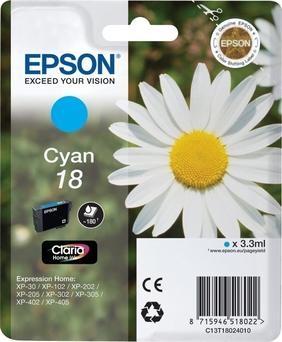  Epson 18  Cyan C13T180240 Skroutz gr