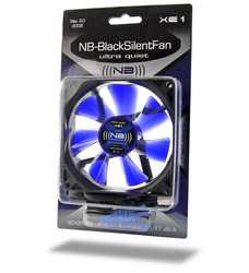 Noiseblocker BlackSilent XE1 Ventilator Carcasă 92mm cu Conexiune 3-Pin 1buc