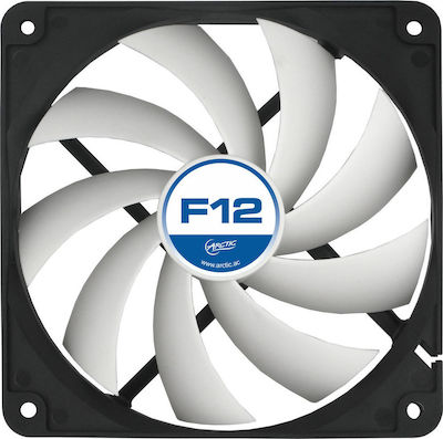 Arctic F12 120mm 3-Pin Case Fan White