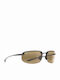 Maui Jim 407 Men's Sunglasses with Black Plastic Frame and Brown Polarized Lens H407-02