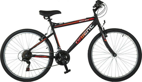 Orient Excel 24" Kinderfahrrad Mountainbike 21 Gänge mit Aluminiumrahmen Schwarz