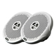 Fusion Boxă pentru Ambarcațiune MS-FR402 Impermeabilă de 4" cu 40 W RMS Albă