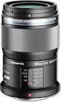 Olympus Crop Camera Lens M.Zuiko Digital ED 60mm 1:2.8 Standard / Macro for Micro Four Thirds (MFT) Mount Black