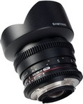 Samyang Full Frame Camera Lens 14mm T3.1 ED AS IF UMC VDSLR Fisheye for Nikon F Mount Black