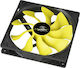 Viper Case Fan 140mm (1600rpm / 110.61cfm) Χωρίς Led Φωτισμό και Σύνδεση 4-Pin PWM