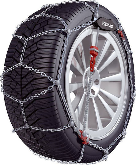 Konig CG-9 070 Anti-slip Chains Thickness 9mm Passenger Car 2pcs