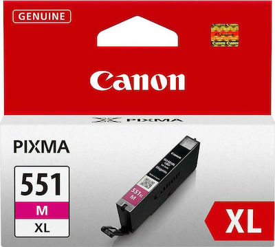 Canon CLI-551XL Cartuș de cerneală original pentru imprimante InkJet Magenta (6445B001)
