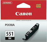 Canon CLI-551 Μελάνι Εκτυπωτή InkJet Μαύρο (6508B001)