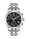 Tissot Tclassic Dressport Womens Watch Chronograph Battery with Silver Metal Bracelet