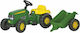 Kids Ride On Tractor Foot-to-Floor With Trailer And Pedal Green