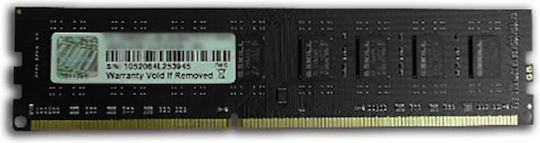 G.Skill Value DDR3 with Module 1x4GB and Speed 1600 for Desktop
