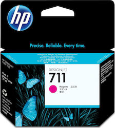 HP 711 Γνήσιο Μελάνι Εκτυπωτή InkJet Ματζέντα (CZ131A)