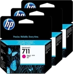 HP 711 Cartuș de cerneală original pentru imprimante InkJet Magenta (CZ135A)