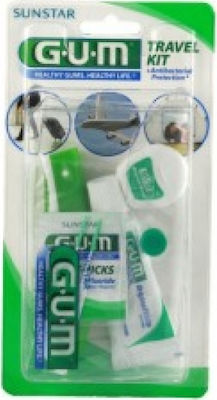 GUM Travel Kit 156 Zahnbürste Grün