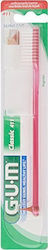 GUM Classic 411 Regular Periuță de dinți Soft Roz