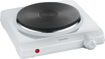 Severin Enamel Countertop Single Burner White