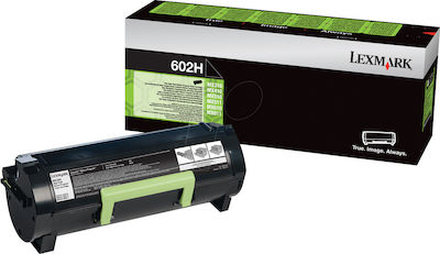 Lexmark 602H Toner Laser Εκτυπωτή Μαύρο High Yield Return Program 10000 Σελίδων (60F2H00)