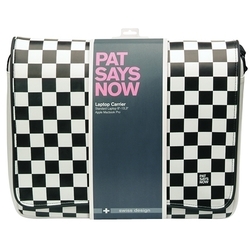Pat Says Now Τσάντα Messenger 17" Μαύρη 9025 Pat Says Now Τσάντα Messenger 17" Μαύρη 9025