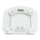 Digitale Badezimmerwaage 150kg mit Körperfettmessung Transparente 2003B