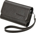 Blackberry Horizontal Leather Pouch