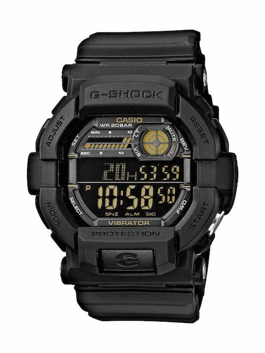 Casio G-Shock Ceas Digital Pentru Bărbați 50,8mm Cu Mecanism Pe Baterie Și Curea Din Cauciuc Neagră