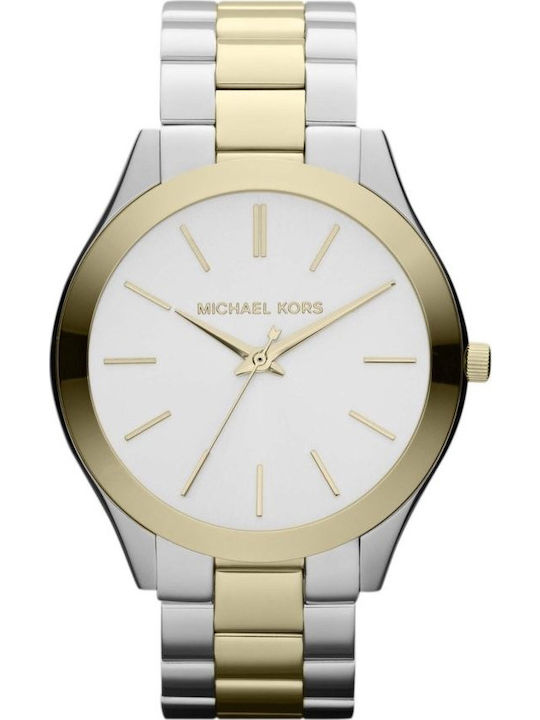 Michael Kors Runway Women's Watch with Gold Met...