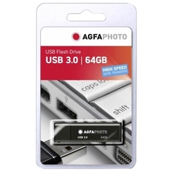 AgfaPhoto 64GB USB 3.0 Stick Negru