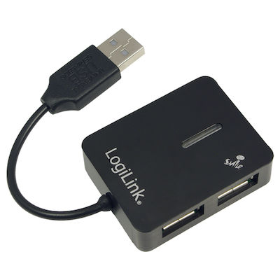 LogiLink USB 2.0 4 Port Hub with USB-A Connection