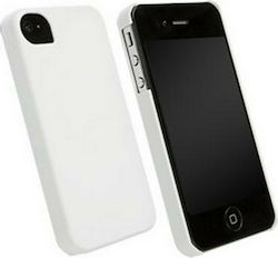 Krusell BioCover Coperta din spate Plastic Alb (iPhone 4/4s) 89636