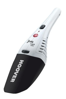 Hoover Jive SJ4000DWB6 Σκουπάκι Αυτοκινήτου Στερεών με Ισχύ 40W Επαναφορτιζόμενο 12V Λευκό/Φιμέ