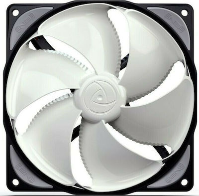 Noiseblocker NB-eLoop Bionic B12-2 Case Fan 120mm με Σύνδεση 3-Pin Λευκό