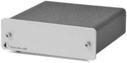 Pro-Ject Audio Phono Box USB Phono-Vorverstärker Silber