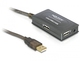 DeLock USB 2.0 Hub 4 Θυρών με σύνδεση USB-A και Εξωτερική Παροχή Ρεύματος