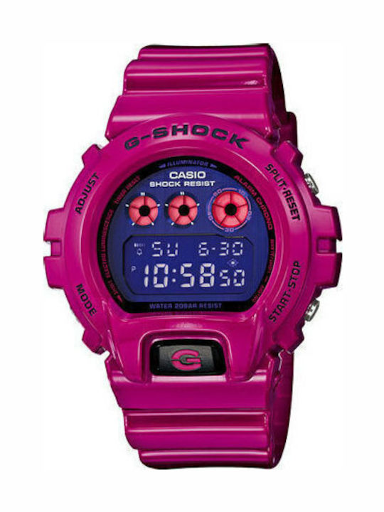 Casio G-shock Digital Women's Watch Chronograph with Pink Rubber Strap