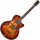 Godin Ηλεκτρική Κιθάρα Single Cut με HH Διάταξη Μαγνητών Burst με Θήκη
