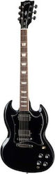Gibson SG Standard Σετ Ηλεκτρική Κιθάρα Double Cut με Θήκη Ebony Black
