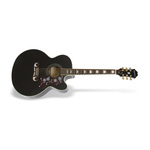 Epiphone Ηλεκτροακουστική Κιθάρα Cutaway Black